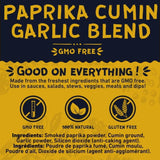 Paprika cumin garlic blend